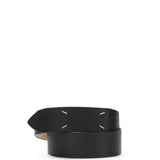 Grained Four-Stitch Belt