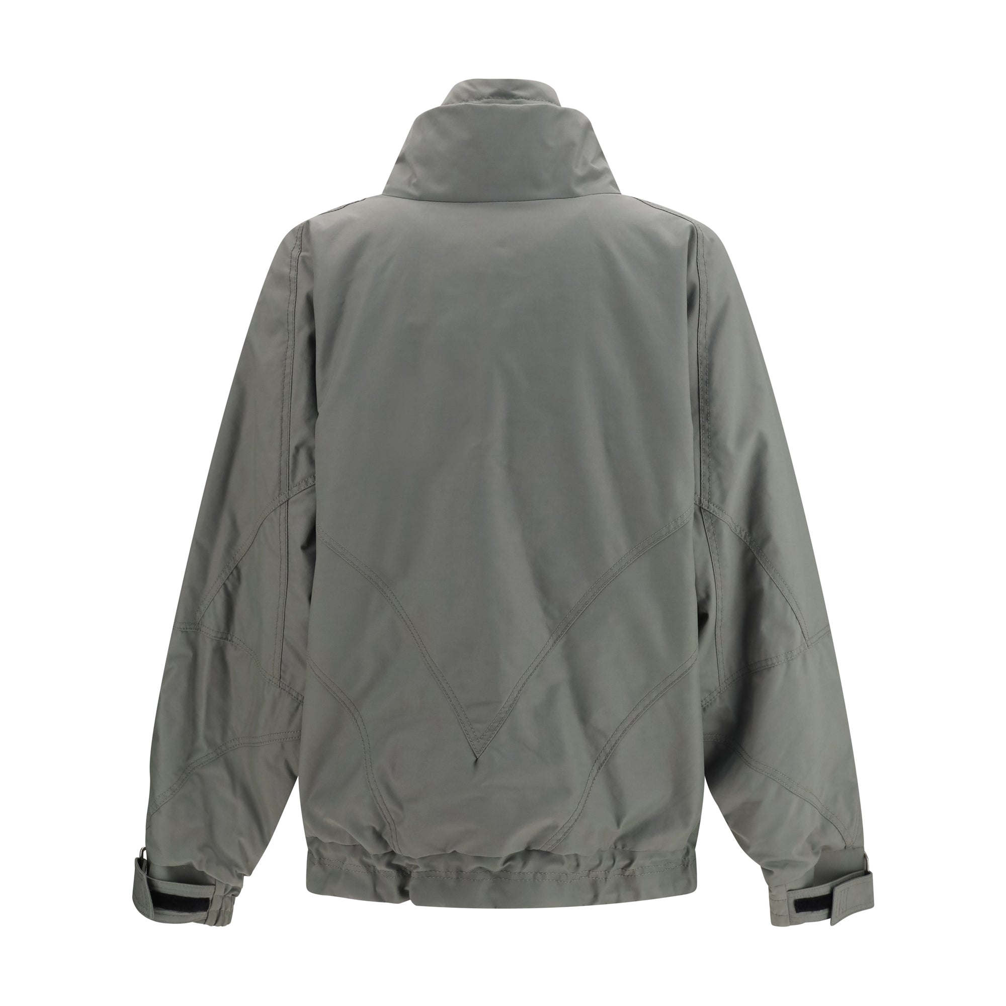 High-neck Bomber with zips