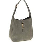 5 À 7 Supple Shoulder Bag in grained nubuck