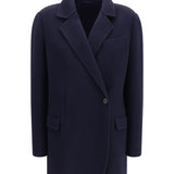 Single-breasted wool and cashmere Jacket