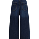 Barrel-leg Jeans