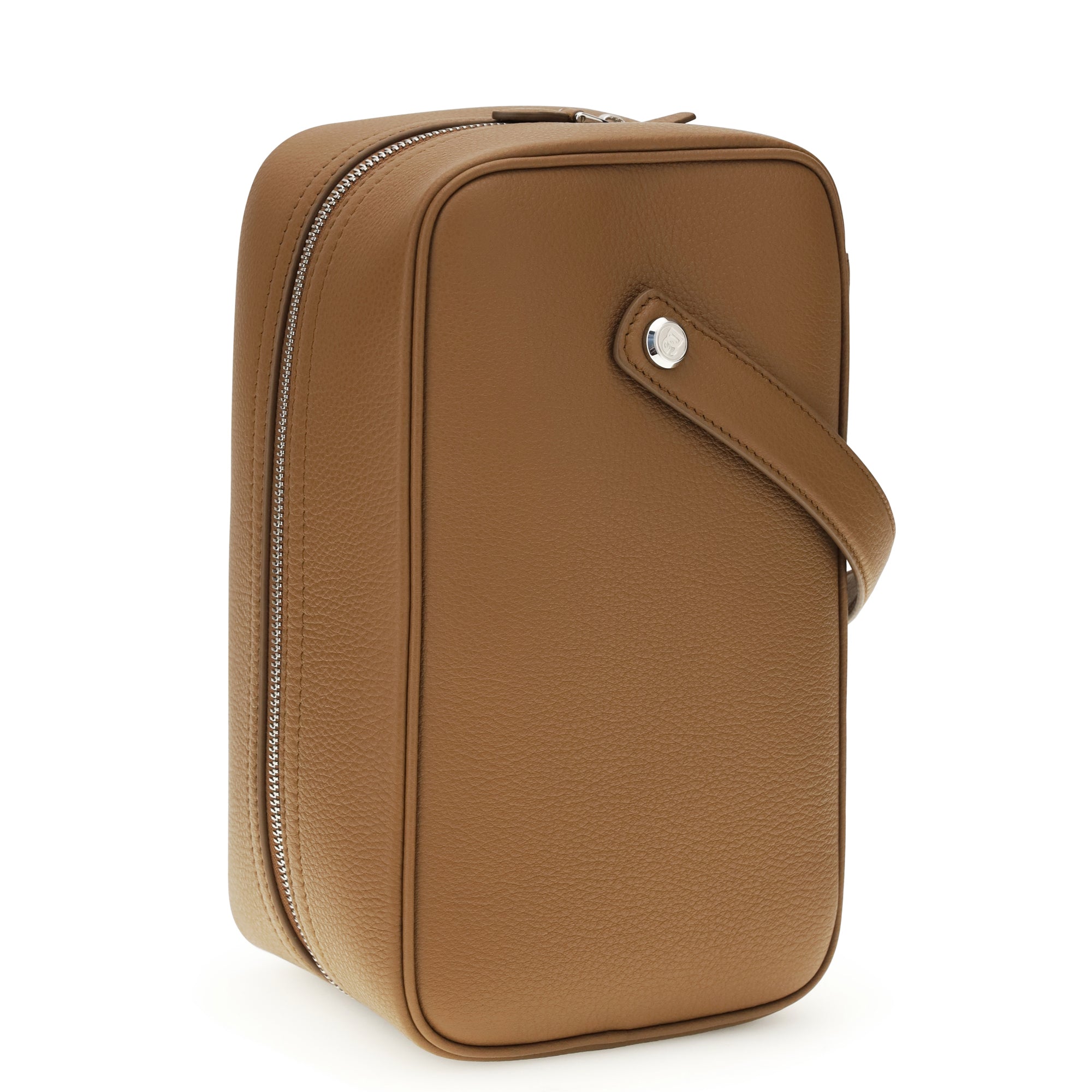 Lock leather Handbag
