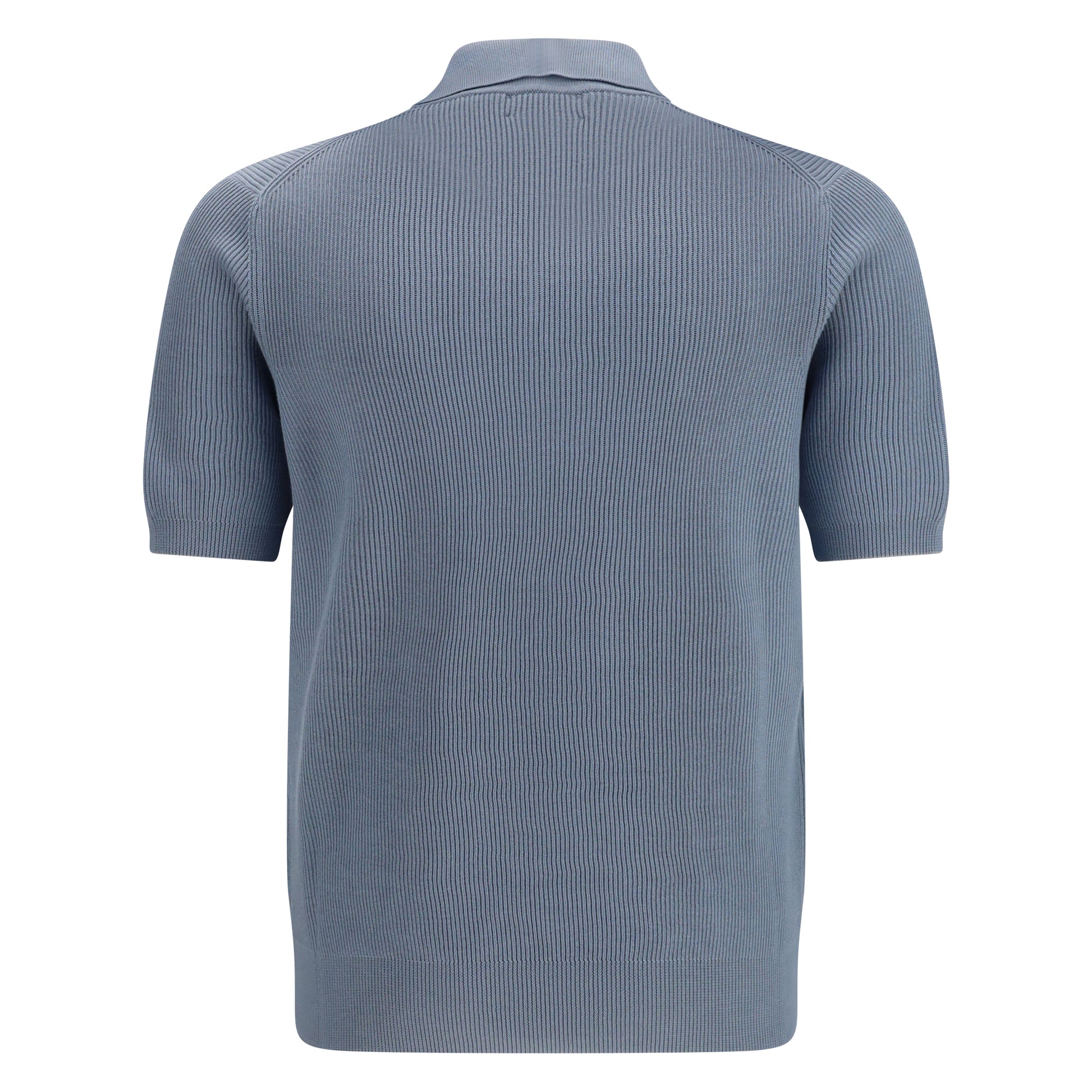 Cotton ribbed Polo