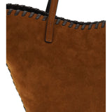 Suede Caro Handbag