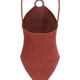 Jasmine Swimsuit with tonal hoop