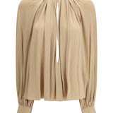 Open-back Blouse