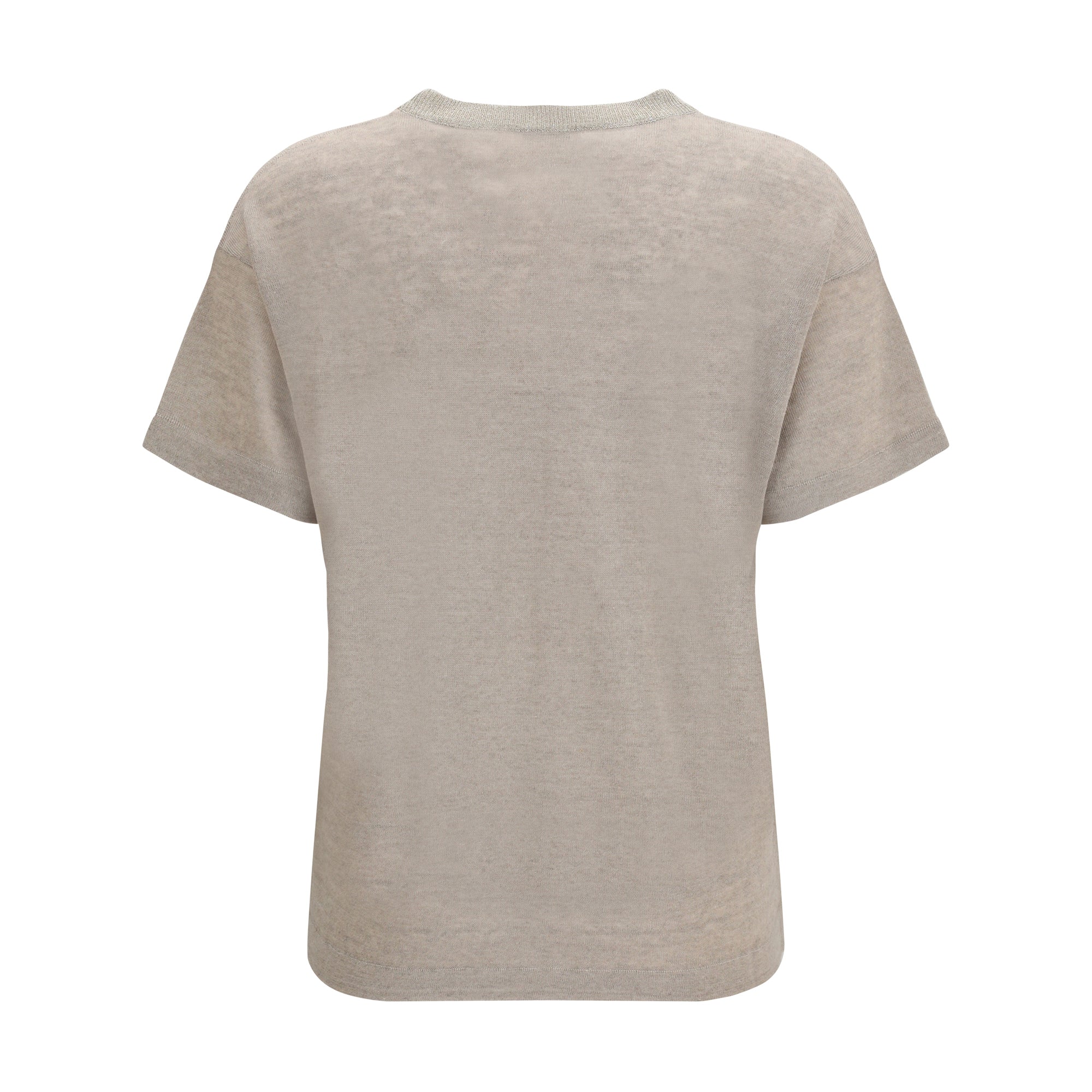 Crewneck short-sleeve T-shirt