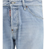 Belt-loop ripped Jeans