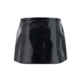 Vinyl Miniskirt