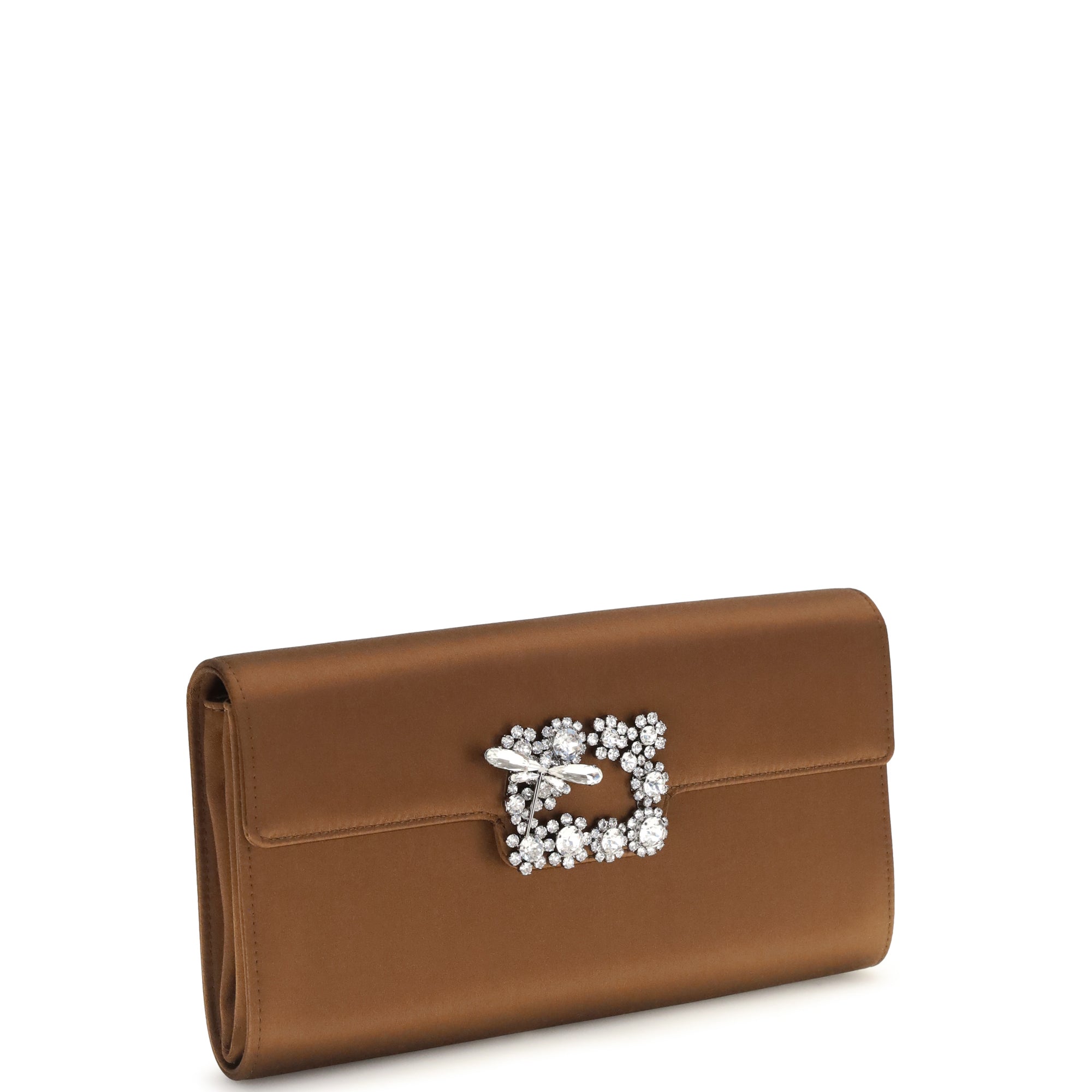 Efflorescence satin Clutch