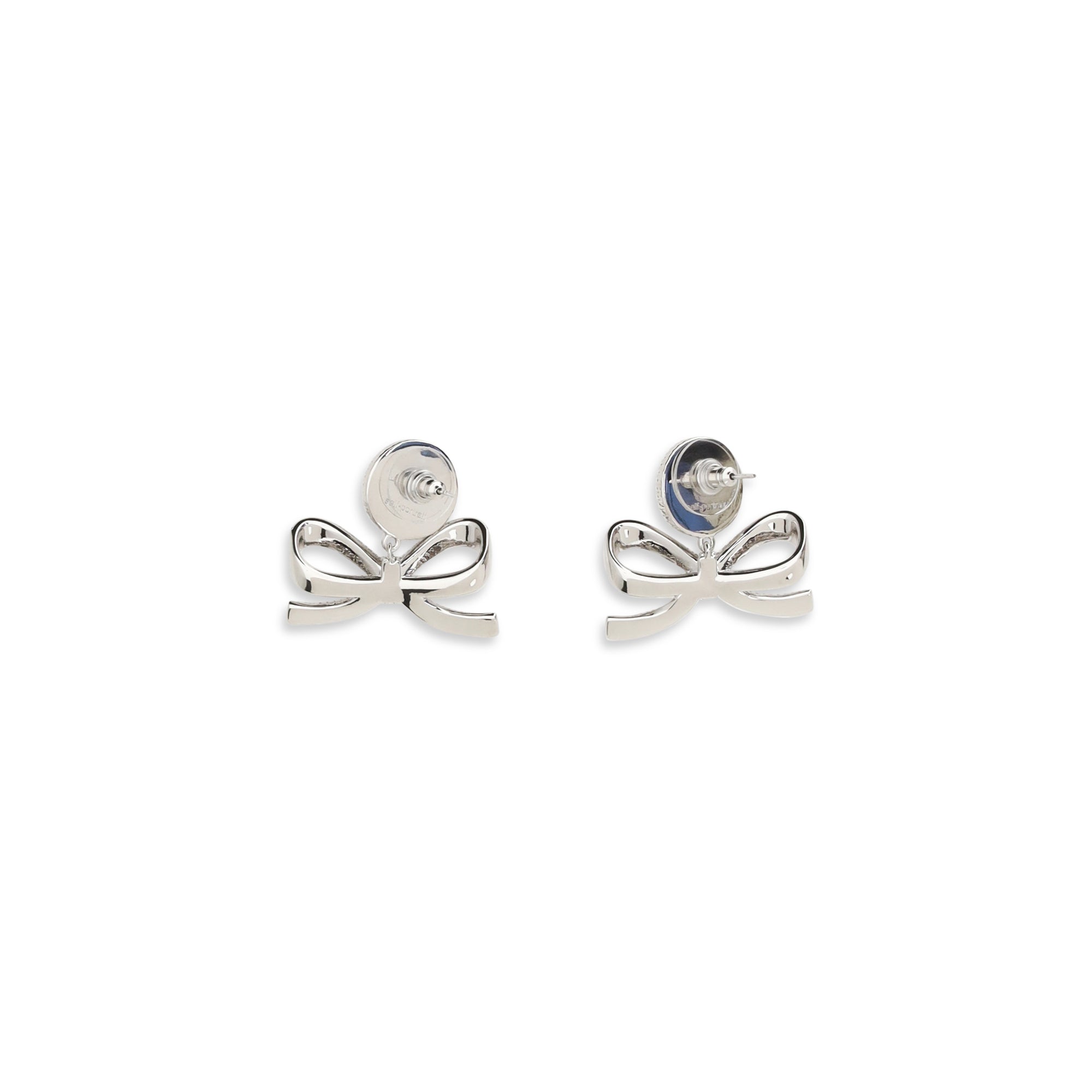 Pearl bow drop Earrings