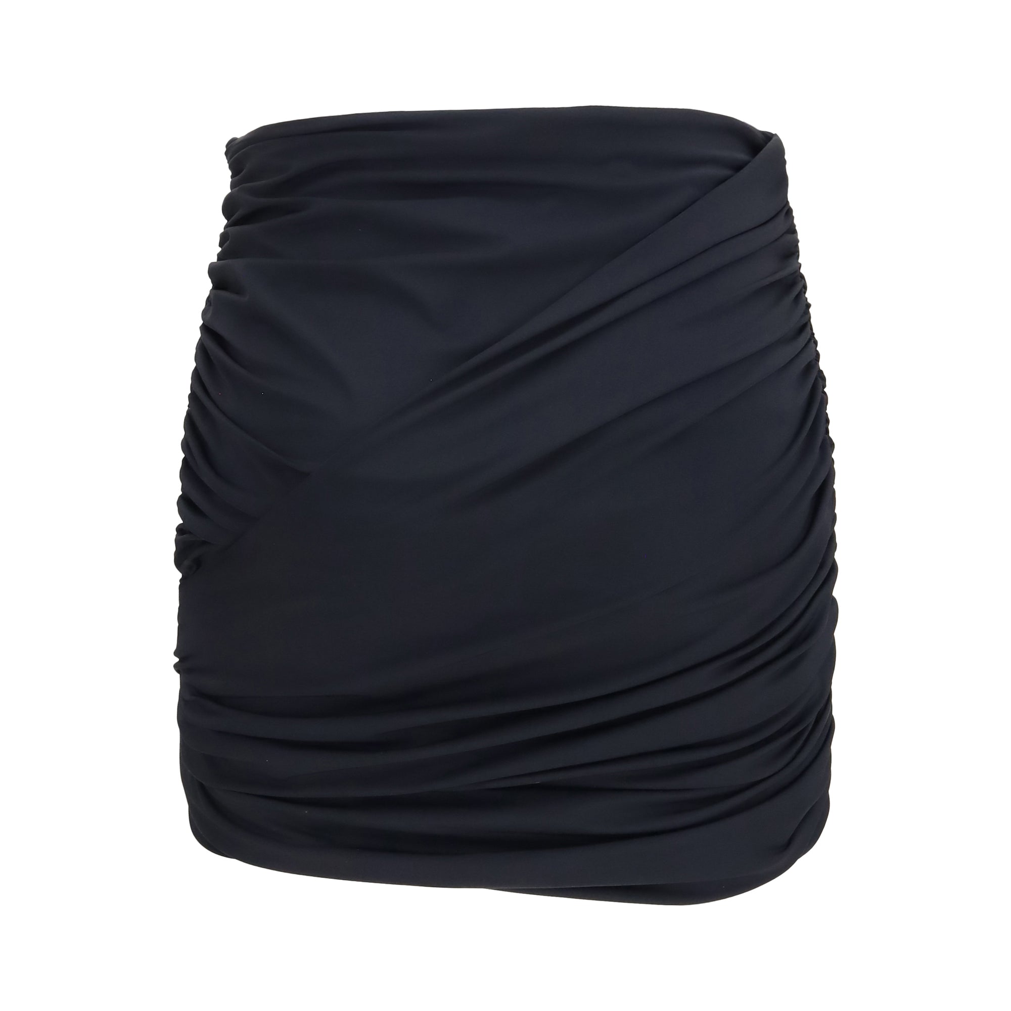 Draped swim Mini Skirt