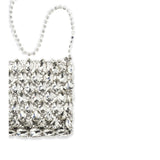 Crystal mesh Pouch