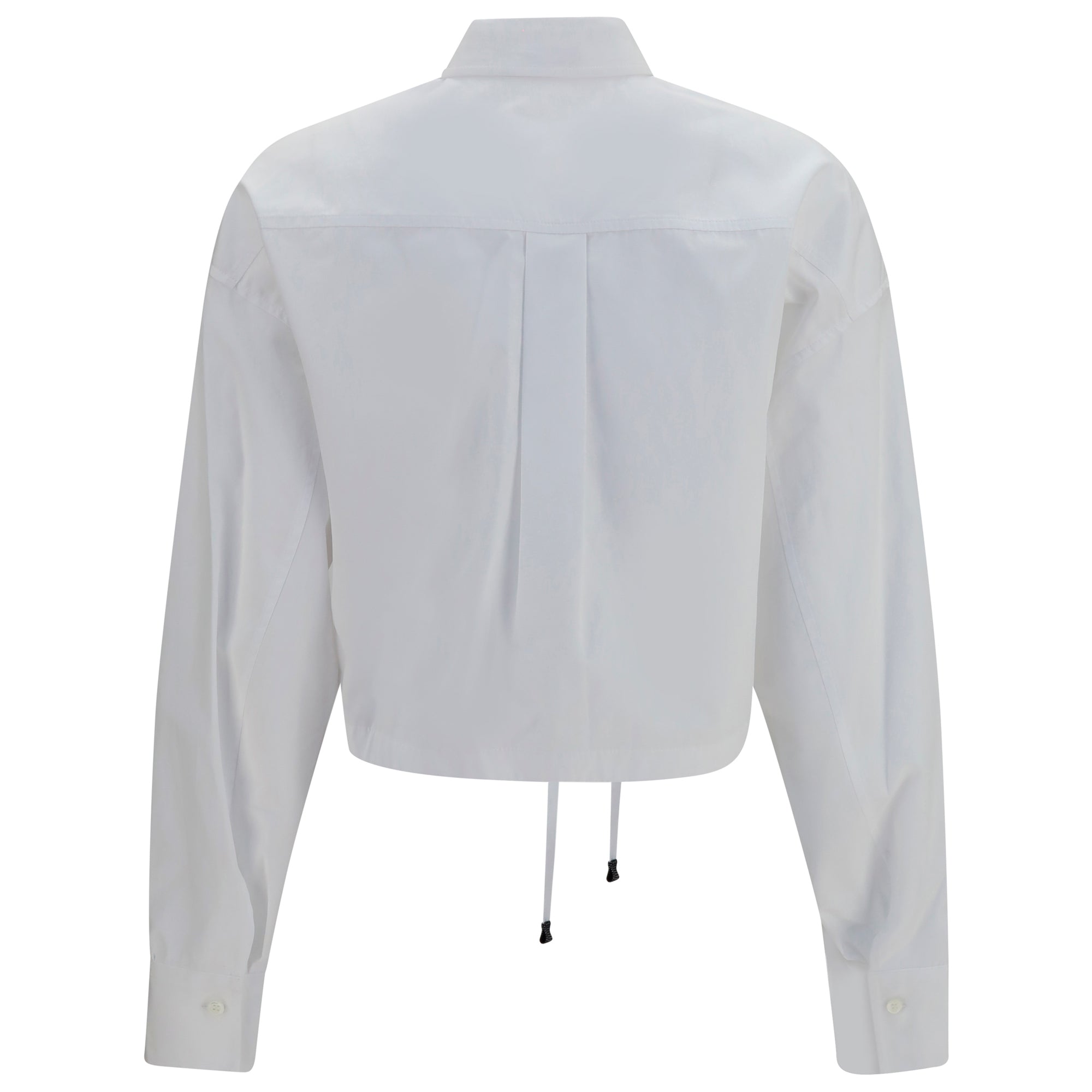 Cotton Shirt with drawstring waist
