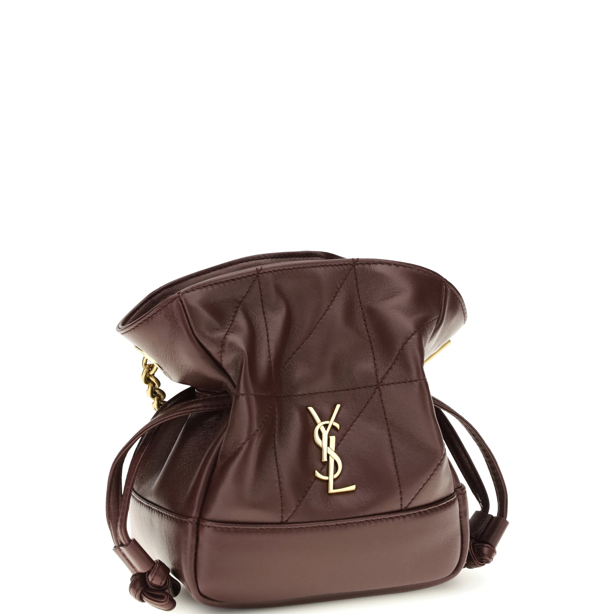 Jamie mini leather Clutch Bag
