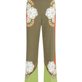Straight-leg Ambrosia print Pants