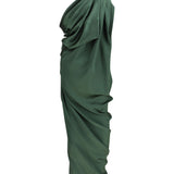 Draped midi Dress