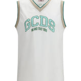 Logo Lounge Mesh Tank Top