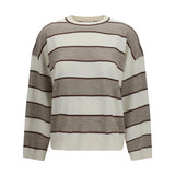 Striped long-sleeve Sweater