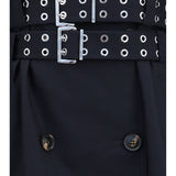 Double-breasted cotton Trench Coat with double belt