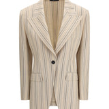Single-breasted regimental pinstripe Jacket
