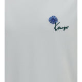 Kenzo Tulip embroidered cotton T-shirt