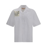 Shirt with applied print