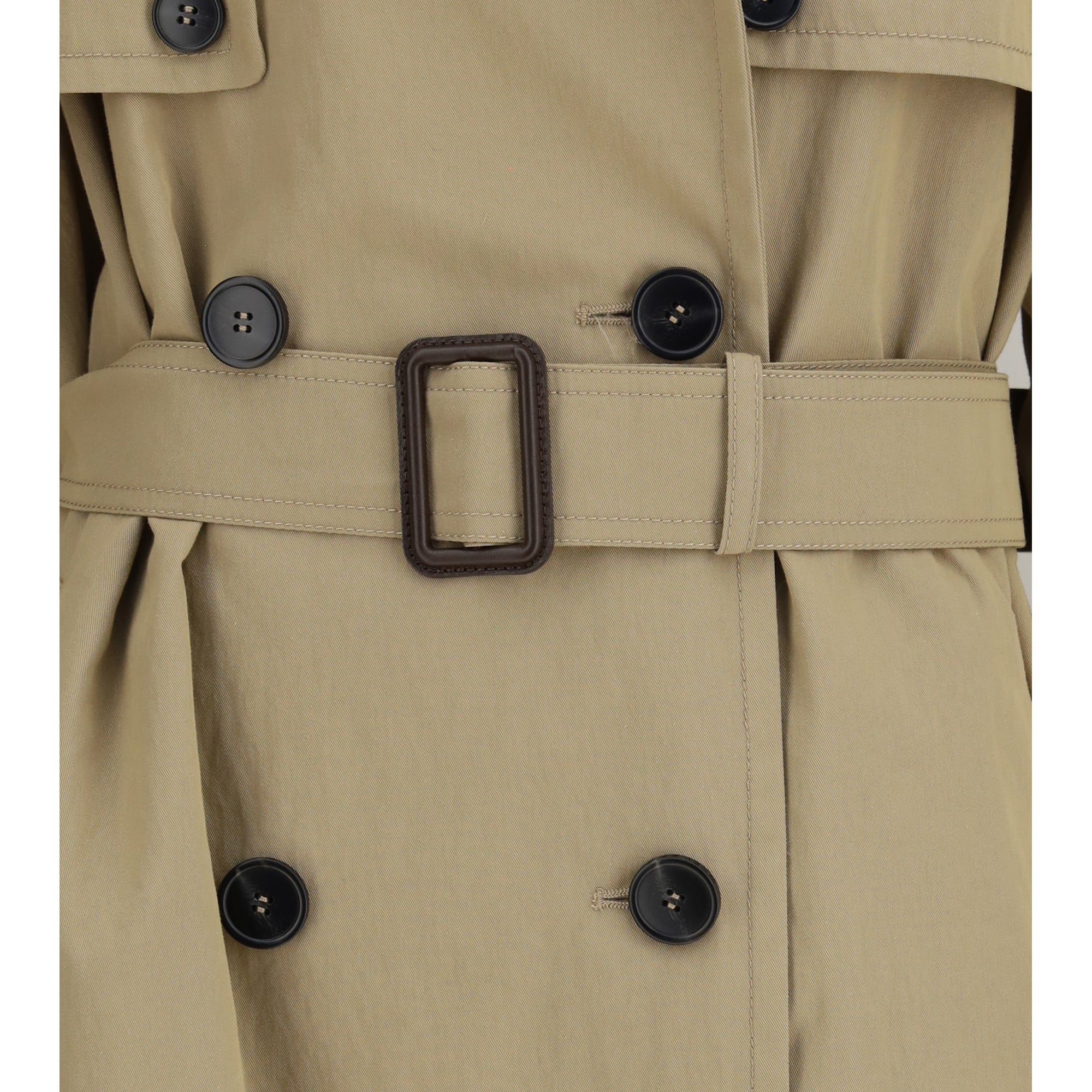 Oversized double-breasted Trench