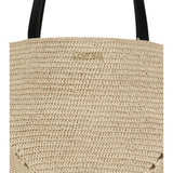 Puzzle XL raffia Tote Bag