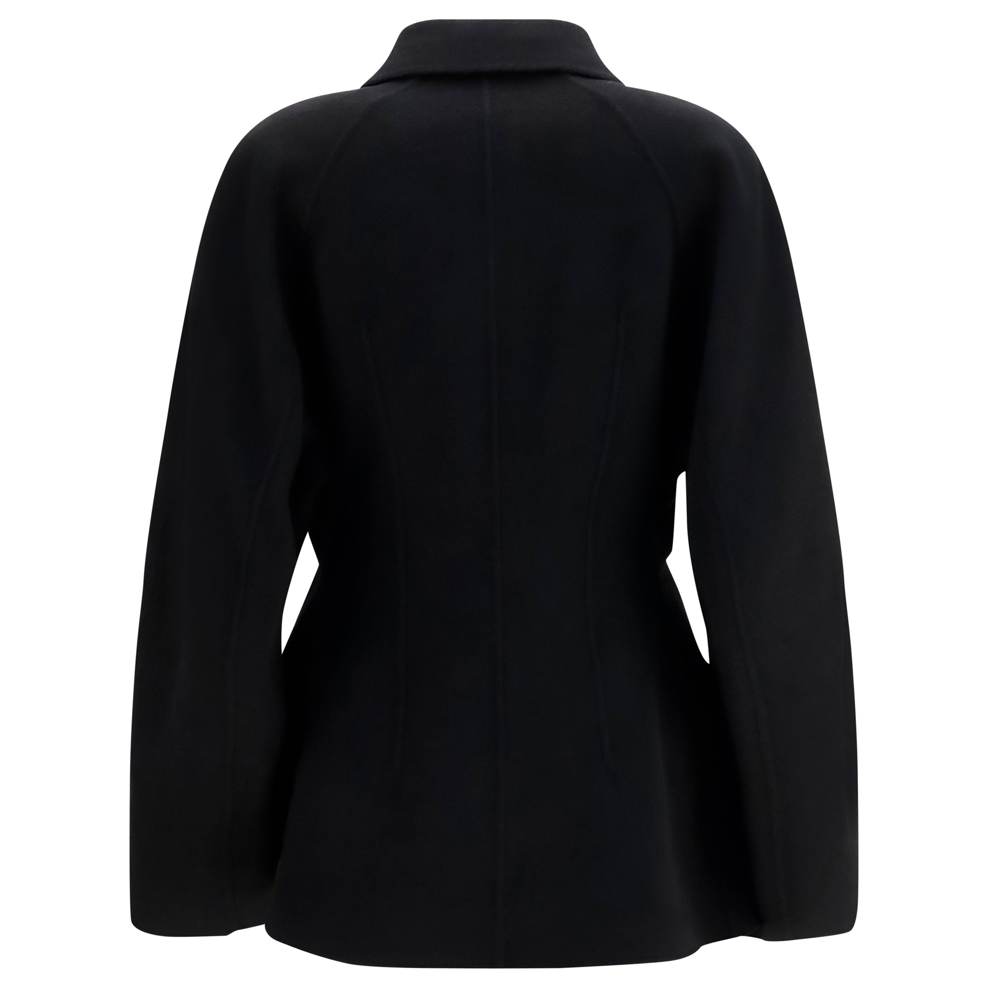 Sculptural oversized-sleeve Jacket