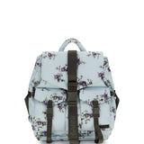 Re-tech Nylon Backpack with floral pattern