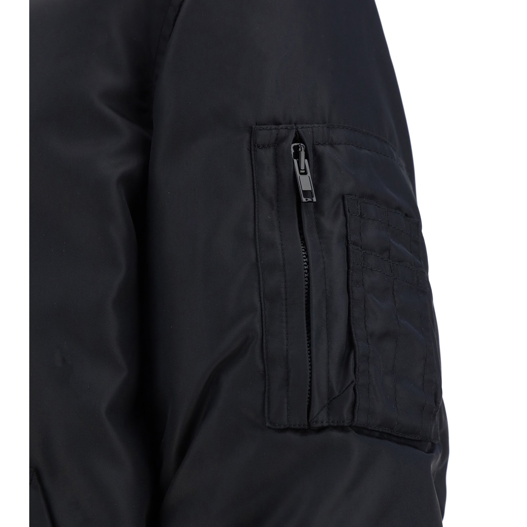 Zip-Up Bomber Jacket
