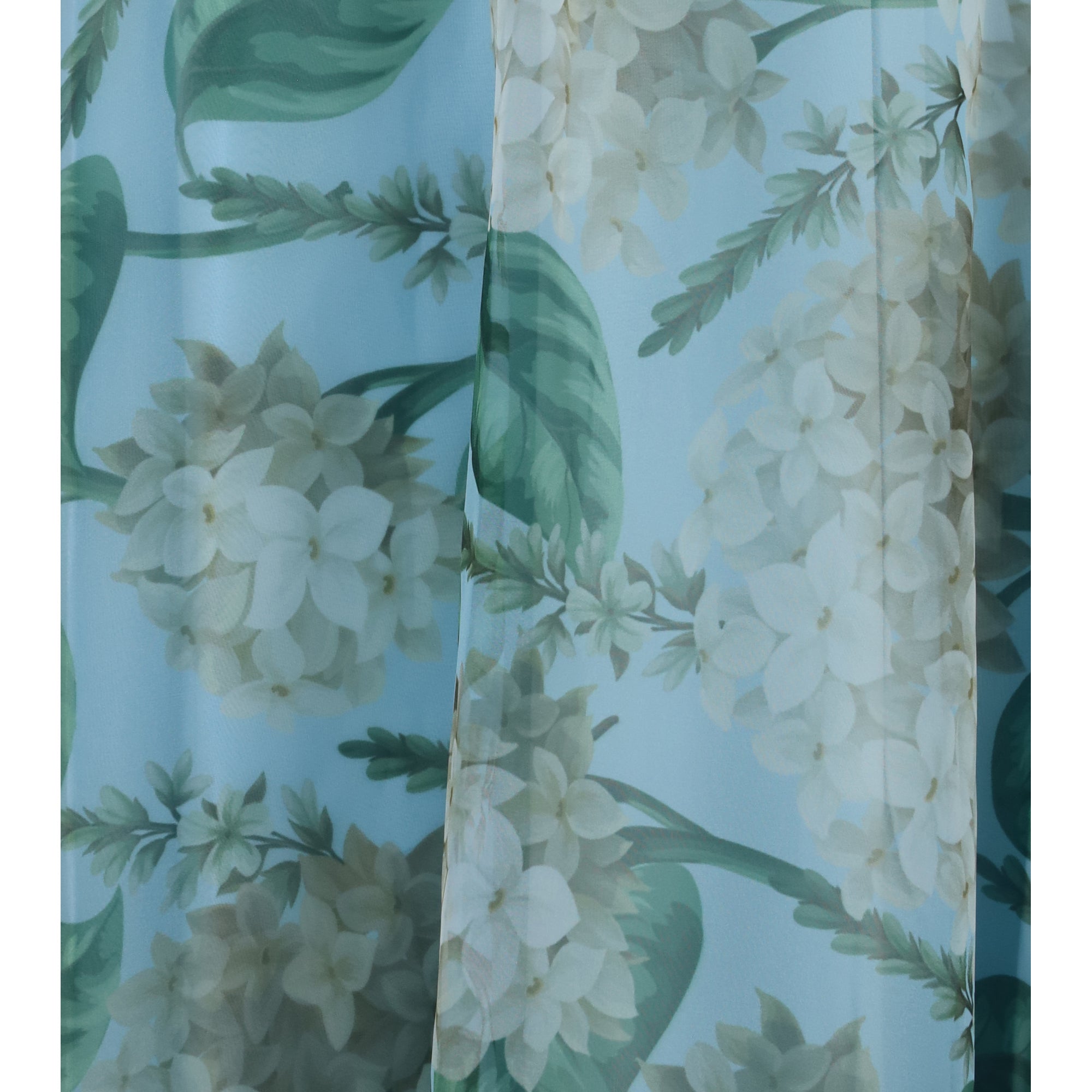 Printed organza Dress