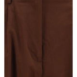 Wool-blend elasticated-waist Pants