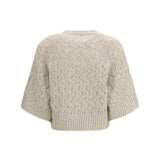 Open-knit construction Sweater