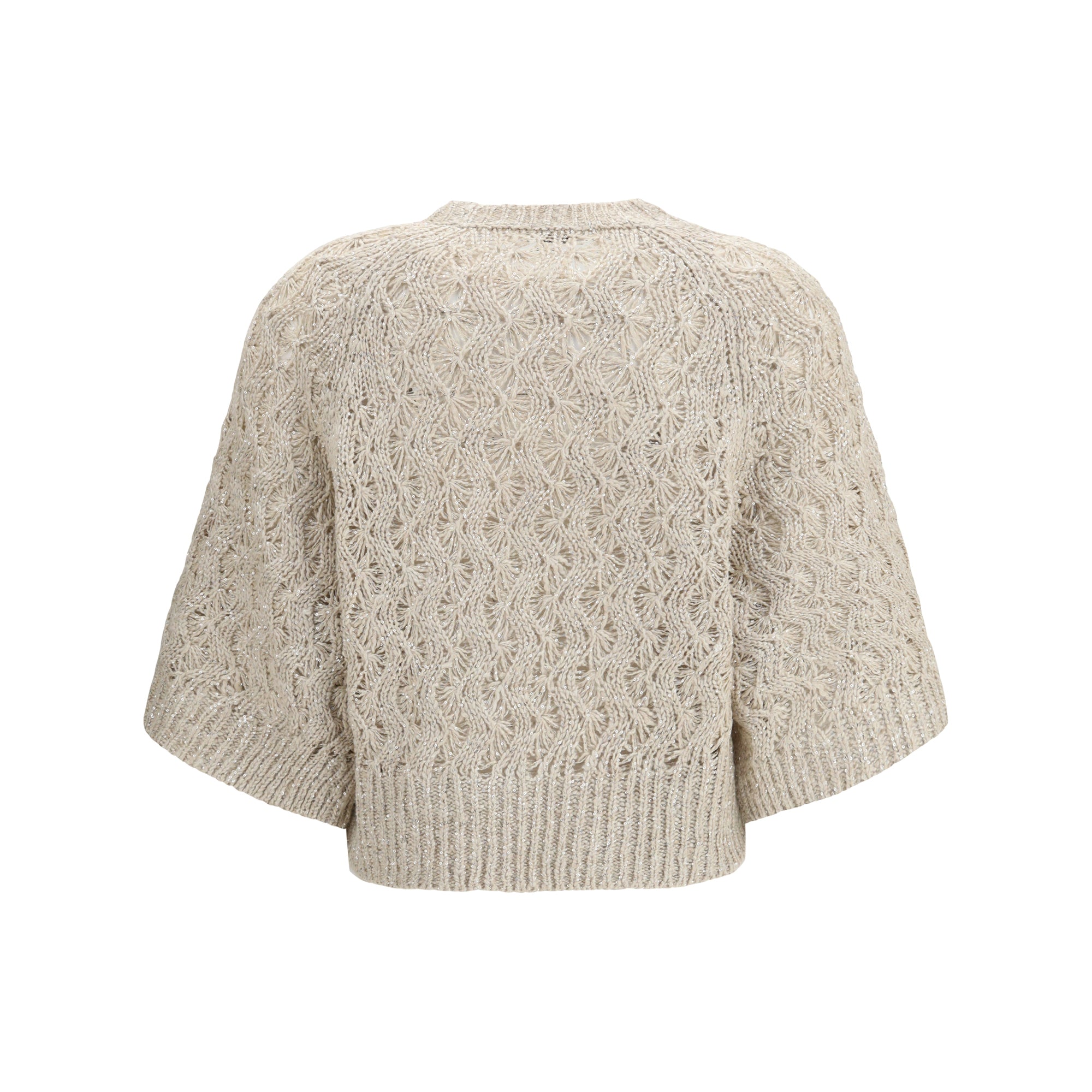 Open-knit construction Sweater