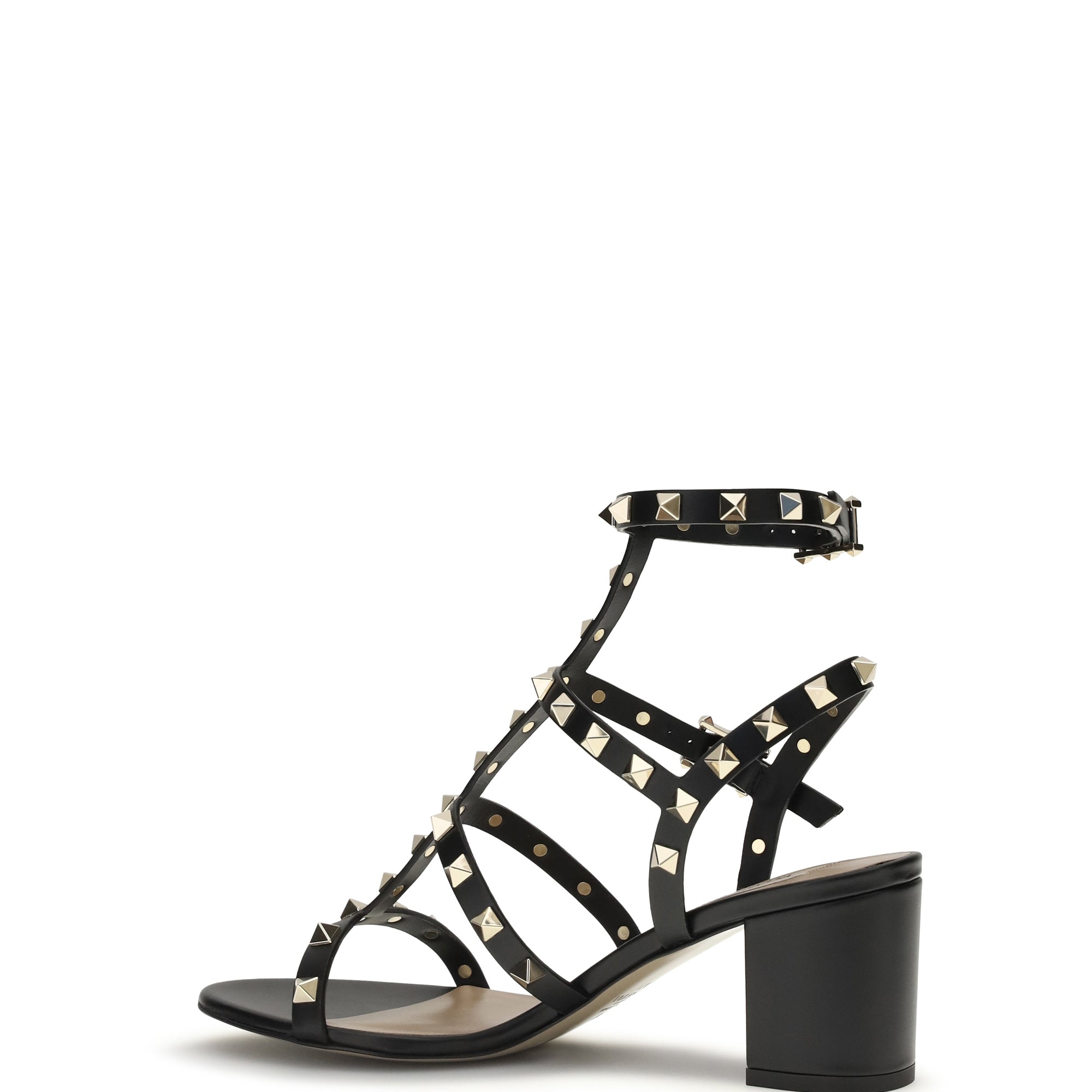 Leather Rockstud Sandals