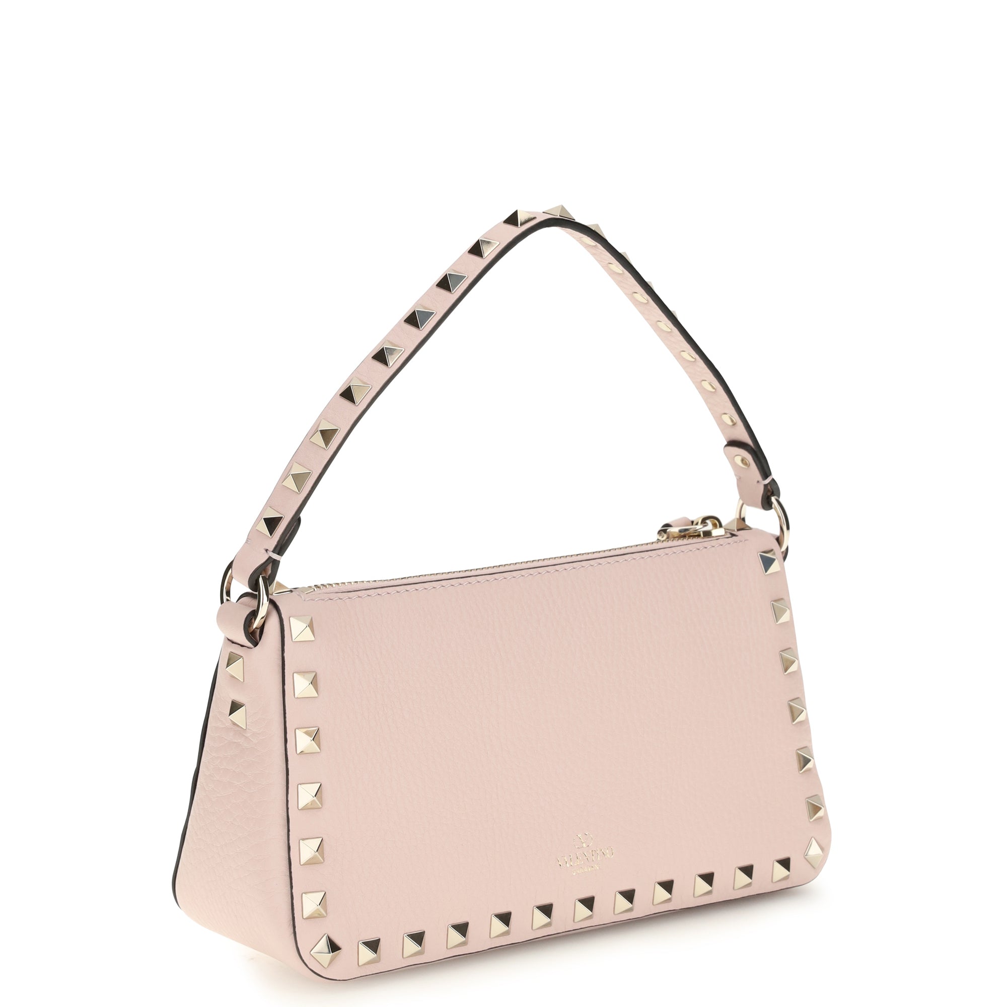 Rockstud leather Shoulder Bag