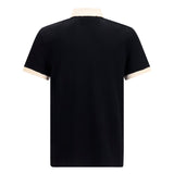 Polo with contrast trims