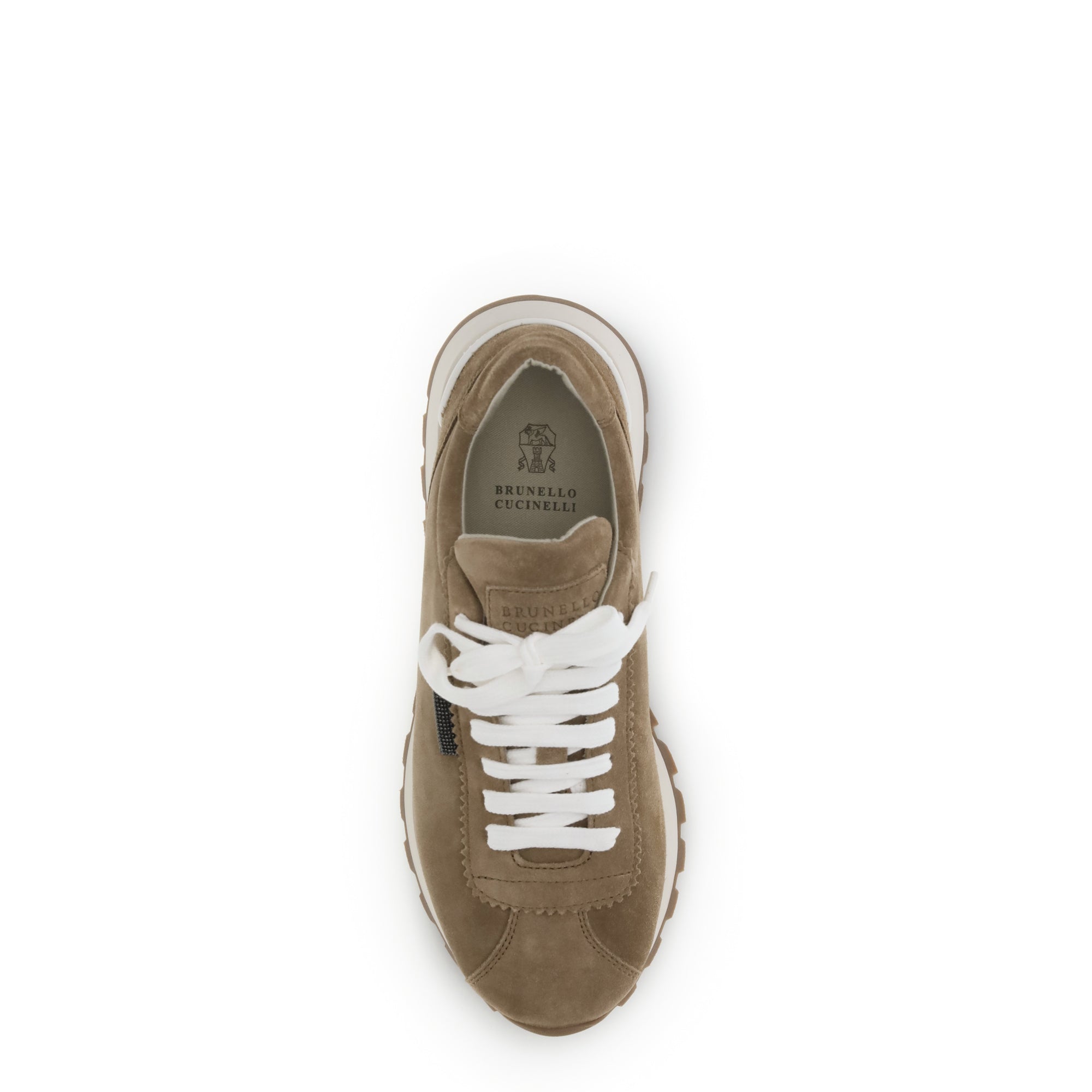 Sneakers with iconic embellishments