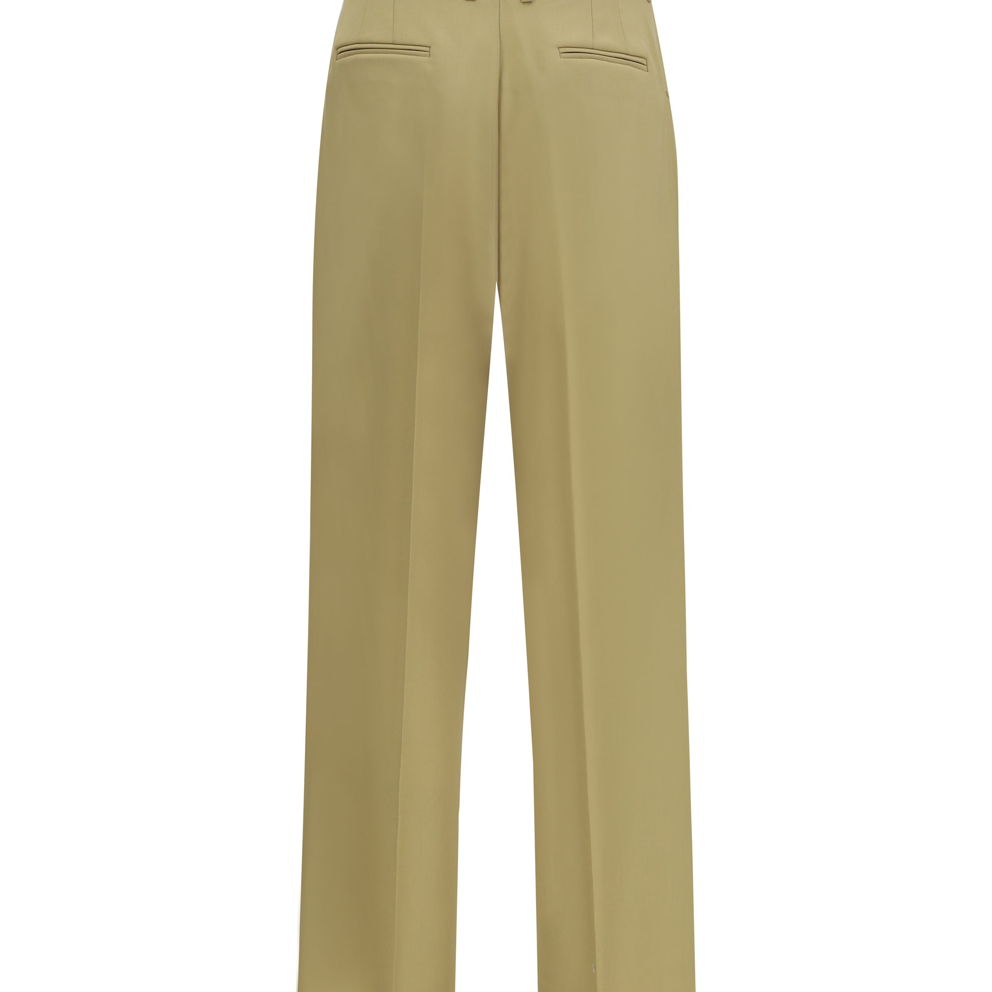 Wide-leg virgin wool Pants