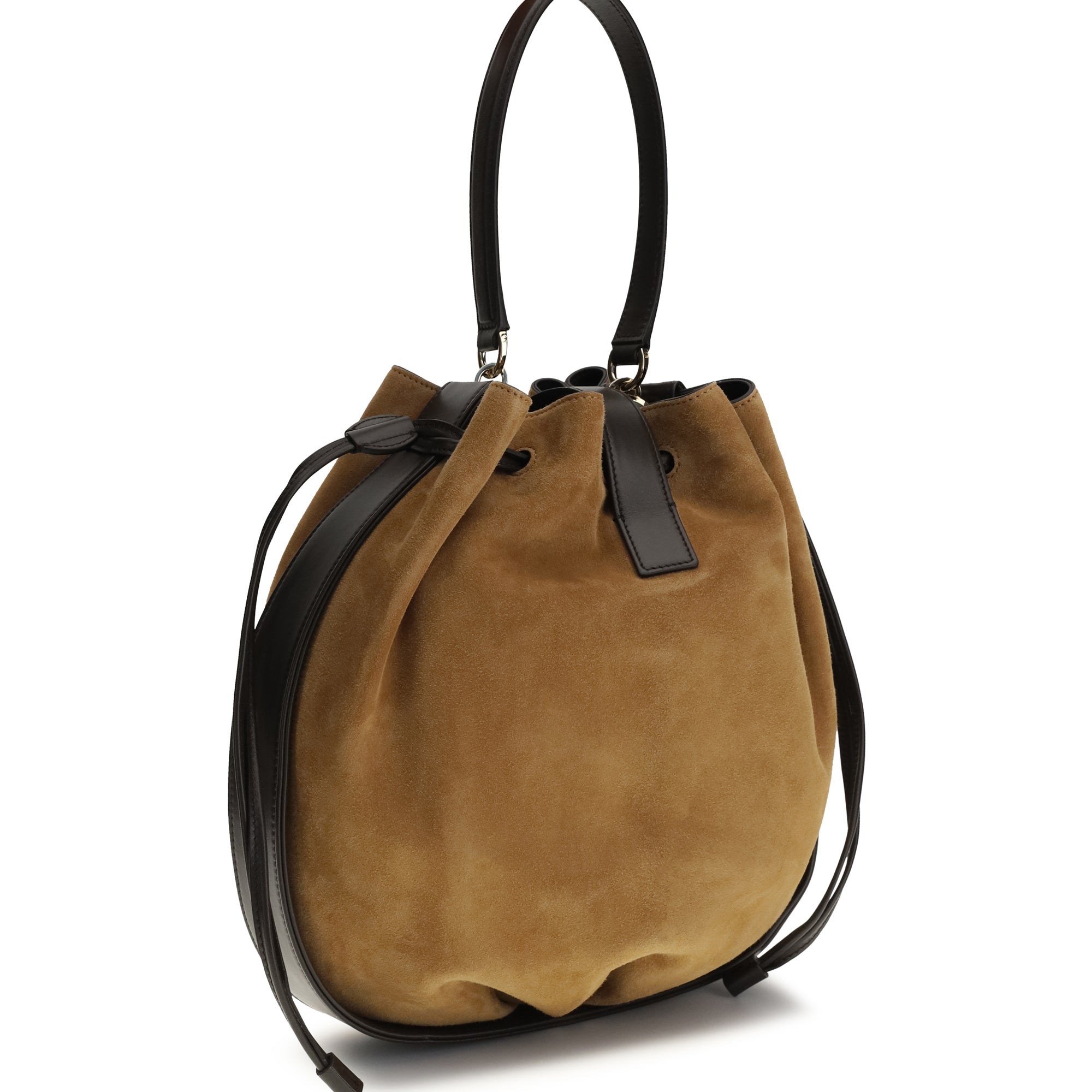 Hug Buckle Bucket Bag