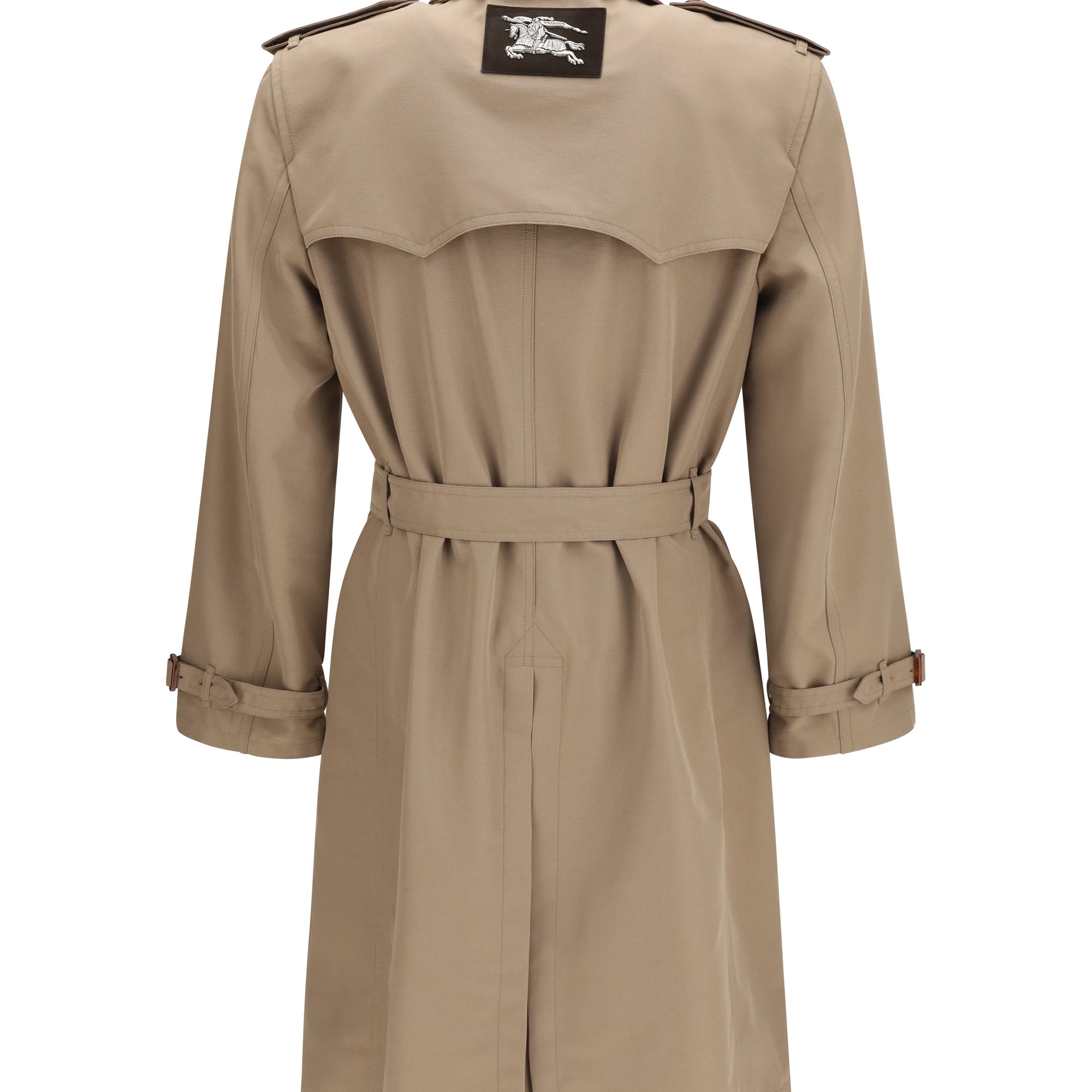 Double-breasted belted Trench