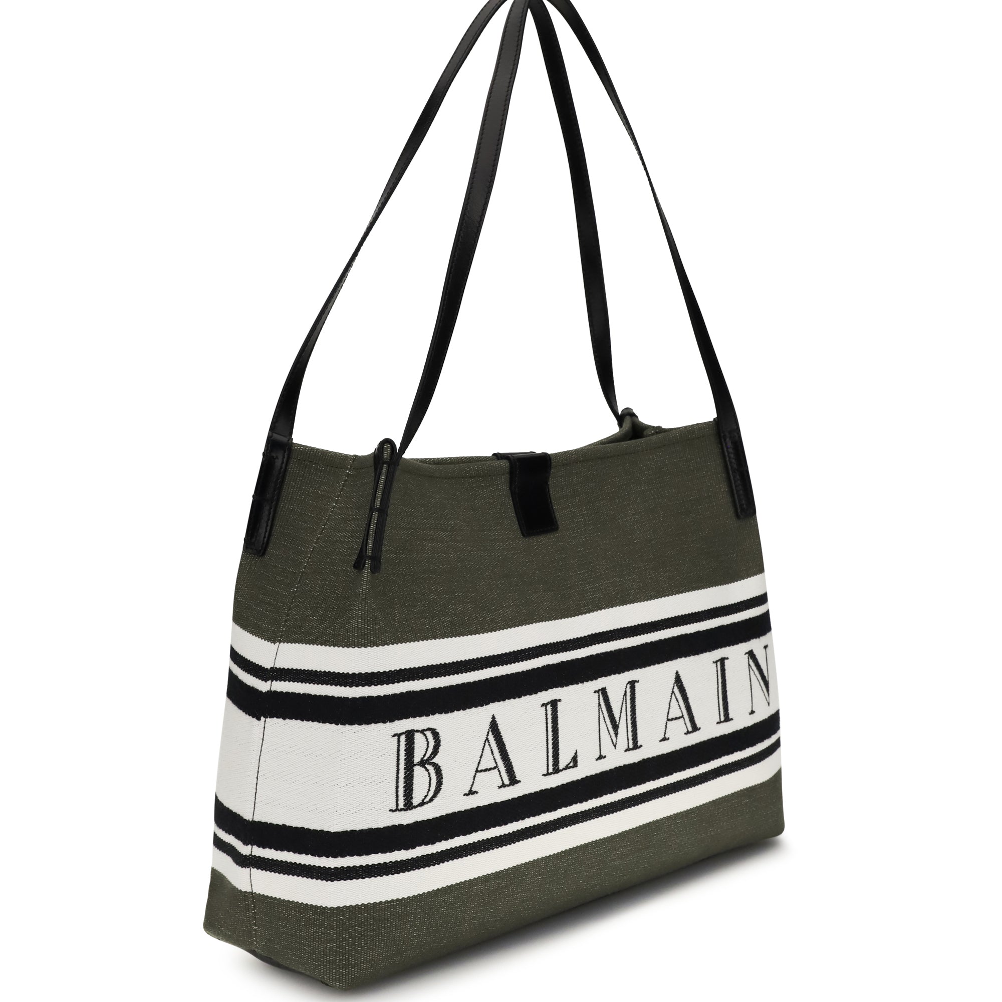 Medium canvas and leather Release Tote