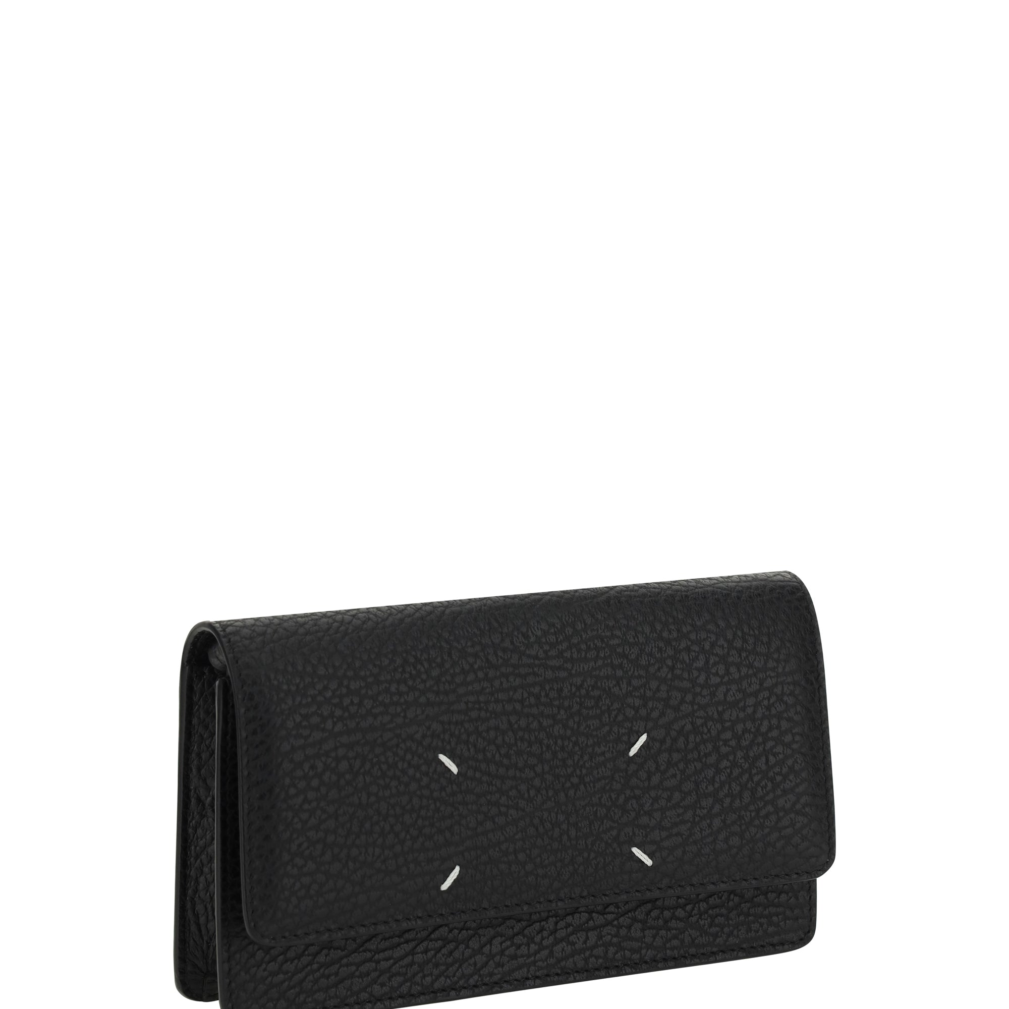 Grained leather Wallet