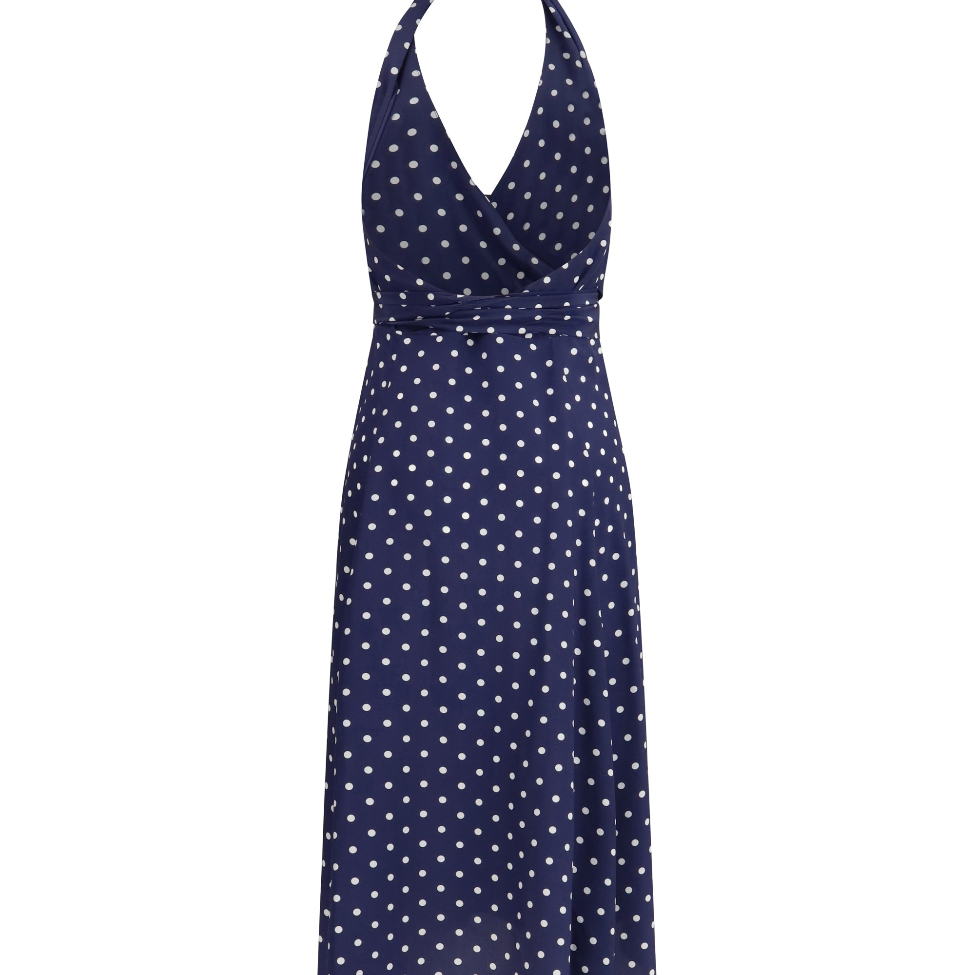 Polka-dot silk Dress