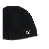 VLogo Beanie in cashmere