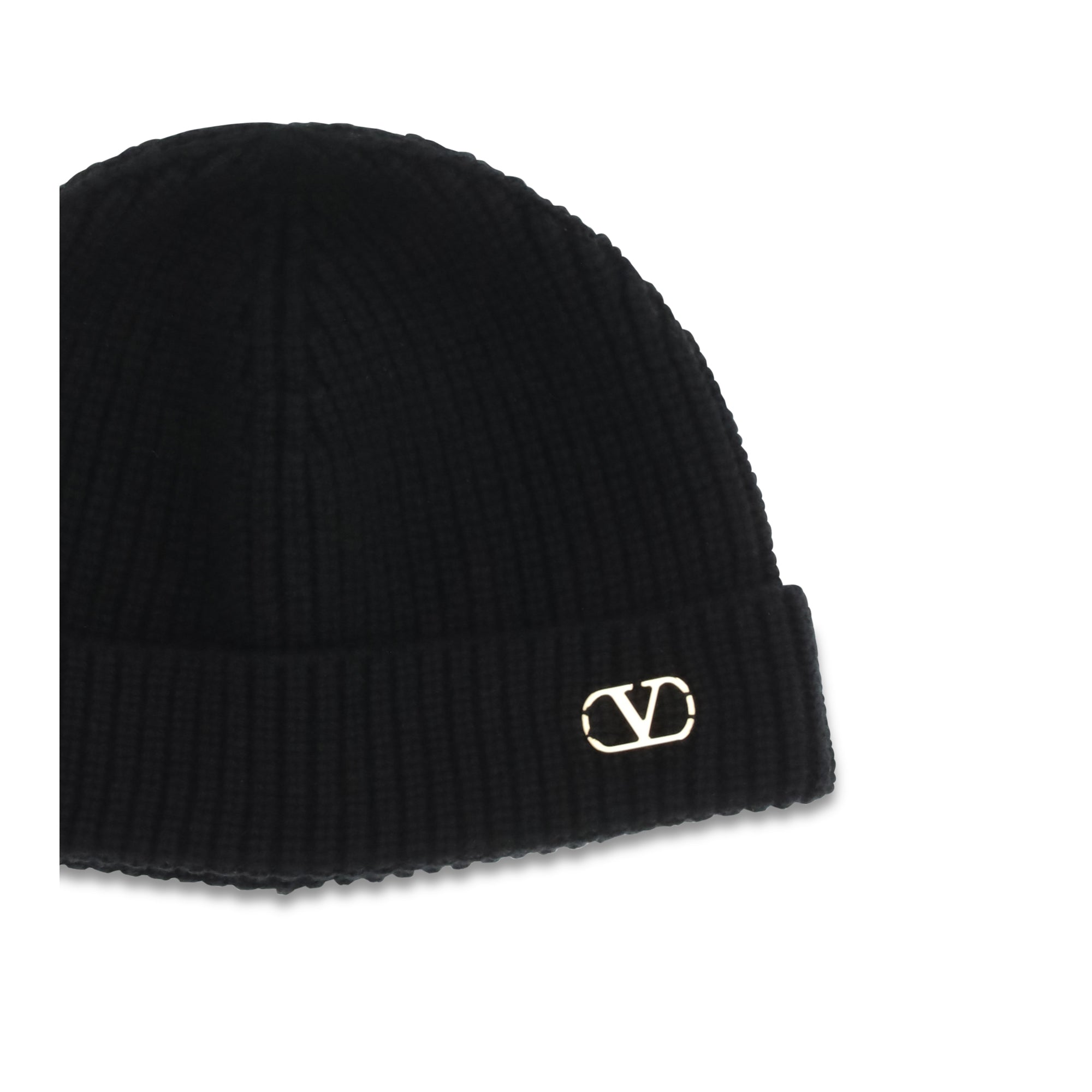 VLogo Beanie in cashmere
