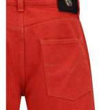 Straight-leg cotton denim Jeans