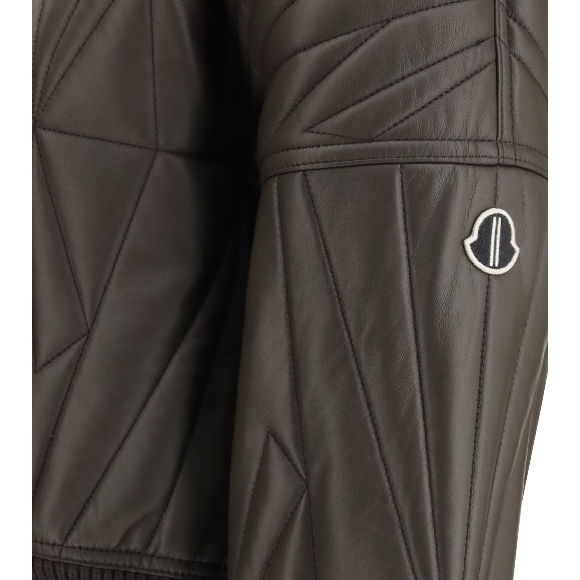Geocamo leather Jacket Moncler + Rick Owens